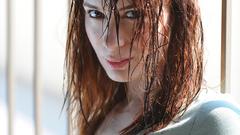 Woman redheads Felicia Day