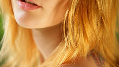 Woman redheads freckles nude