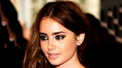 Woman redheads Lily Collins