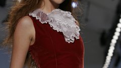 Woman redheads models red