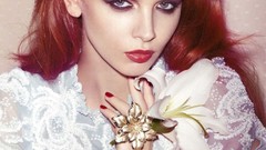 Woman redheads models Tiah