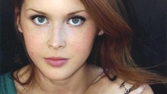 Woman redheads singers Renee