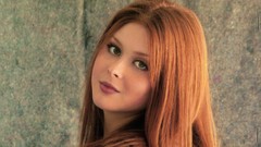 Woman redheads singers Renee