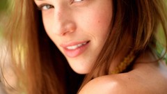 Woman redheads smiling amanda