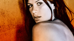 Woman Rhona Mitra selective