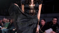 Woman runway fashion models fashion photography Laura Baduria