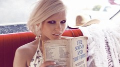 Woman Russian faces blondes models portraits Anja Konstantinova