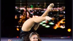 Woman Russian models Gymnast Laysan Utiasheva