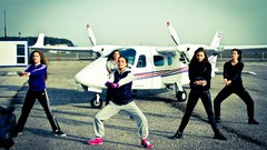 Woman Russian models Gymnast Laysan Utiasheva Partenavia P.68