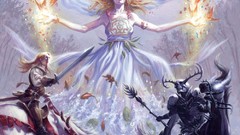 Woman sacred fantasy art