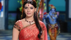 Woman samantha indian Pink Dress indian girls Krishna saree 