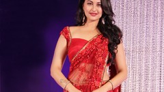 Woman saree Sonakshi Sinha