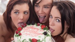 Woman scarlet brunettes models redheads nude teen lesbians 