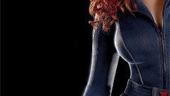 Woman Scarlett Johansson Iron