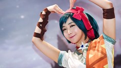 Woman scene asians models cosplay Korean Hwang Hye Ri