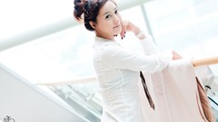 Woman school asians models samsung Korean Kim Ha Yul