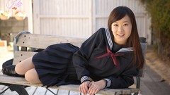 Woman school uniforms Japanese