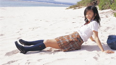 Woman school uniforms skirts