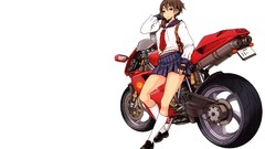 Woman schoolgirls pixiv motorbikes