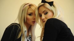 Woman schoolgirls stockings blondes St Mackenzies magazine 