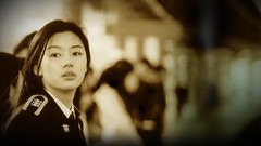 Woman sepia Actress Jeon Ji Hyun Jun Ji Hyun