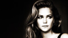 Woman sepia brunettes Esti Ginzburg