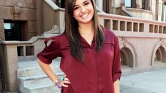 Woman shirts smiling brunettes Rebecca Black
