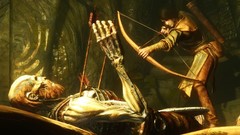 Woman shooting Warriors arrows bows the elder scrolls v skyrim 