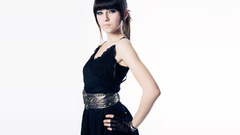 Woman Simple Background Neon