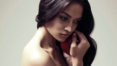 Woman Simple Background shanina shaik