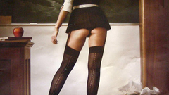 Woman skirts teachers