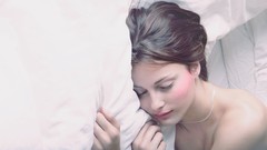 Woman sleeping brunettes bela