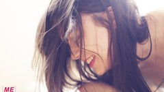 Woman smiling brunettes Me In My Place magazine Sarah Renfro