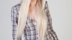 Woman smiling brunettes models photo shoot pornstars Met-Art 