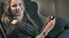 Woman smiling caroline wozniacki