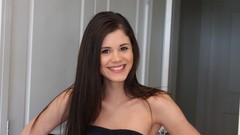 Woman smiling long hair brunettes models black hair Little 