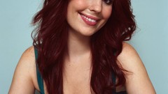 Woman smiling long hair redheads Amy Nuttall