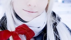 Woman snow eyes Princess