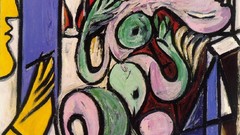 Woman Spanish nude artwork traditional art Pablo Picasso