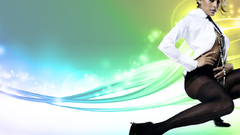 Woman stockings Actress Eva