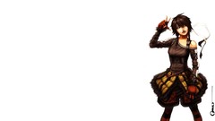 Woman street fighter artwork