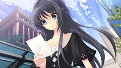 Woman summer flyable heart