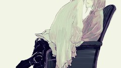 Woman surprise switzerland couple blondes kissing male closed 