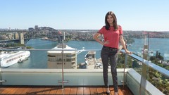 Woman Sydney victoria justice brunettes sydney harbour bridge