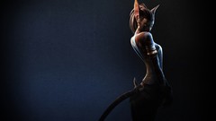 Woman tails artwork video games Ferres ArcheAge Online