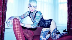 Woman tattoos Jade Allison