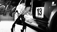 Woman tattoos lingerie boots freckles boobs Russians Bantik Boy