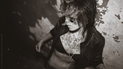 Woman tattoos lingerie brunettes models Russians Bantik Boy