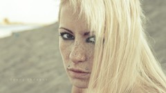 Woman tattoos lingerie freckles boobs Russians Bantik Boy WHU