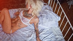 Woman tattoos lingerie models boobs Russians Alexander 